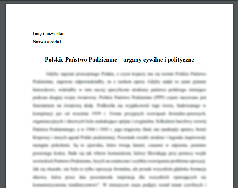 Polskie Państwo Podziemne – organy cywilne i polityczne